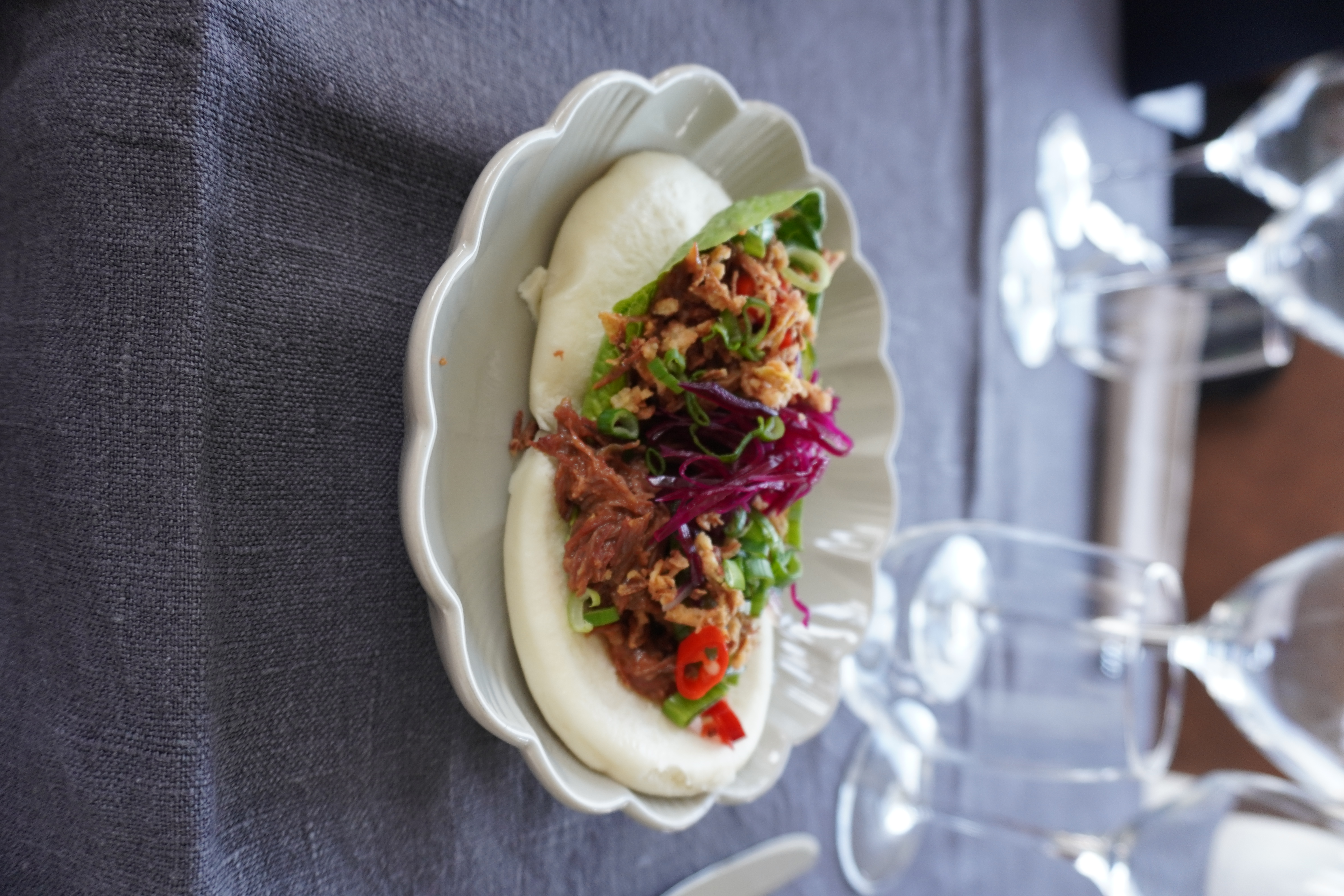 Rendang bao bun